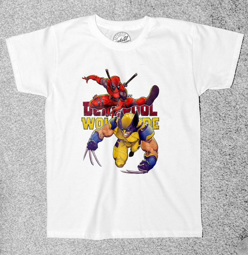 Deadpool and Wolverine 022 Childrens/Kids T-shirts