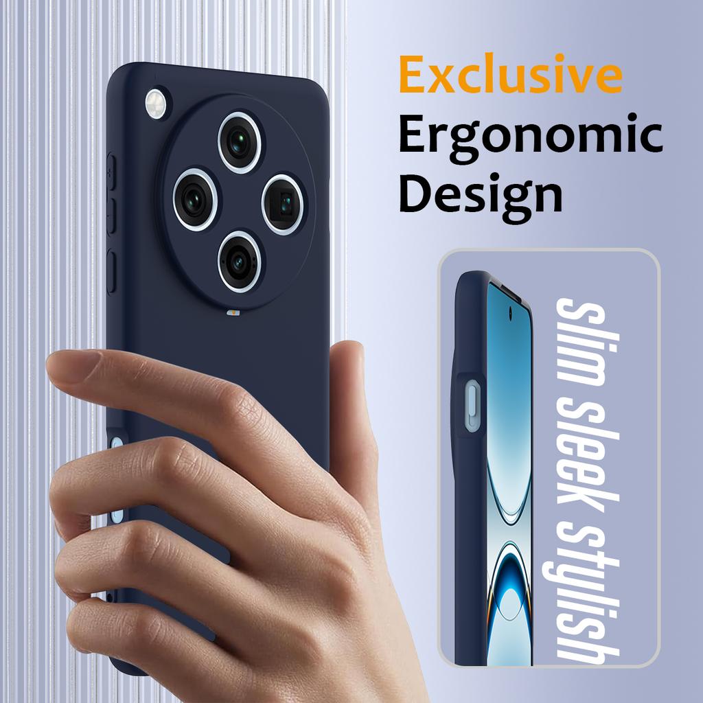 For Oppo Find X8 Pro 5G Magnetic Case Anti-Drop Liquid Silicone Phone Cover