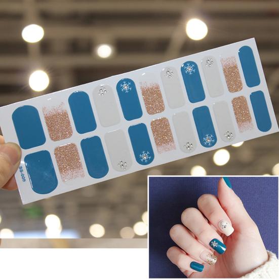 Nail Sticker Self-Adhesive Eco-friendly Paper Nail Art Stickers Decals for Beauty