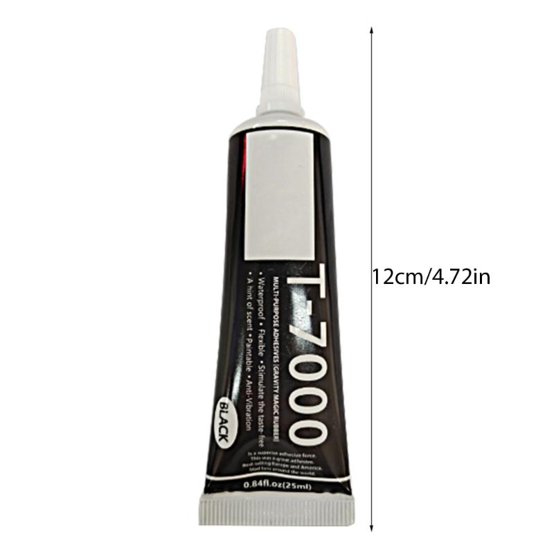 Super Black T7000 25ml Adhesive Epoxy Resin Repair Multi-function Glues Super Glue Speaker Cell Phone LCD for Touch Scre
