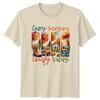 Cozy Season Comfy Vibes Autumn Seasons Unisexs TShirt Unisex Tee Graphic Unisex Top