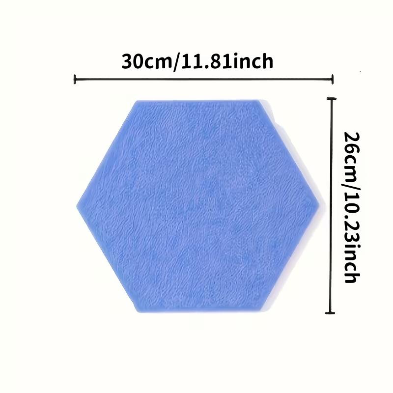 1/5pcs Thickened Felt Board Wall Decoration Irregular Shapes Aesthetics Stickers Household Photo Display Wallpaper Background