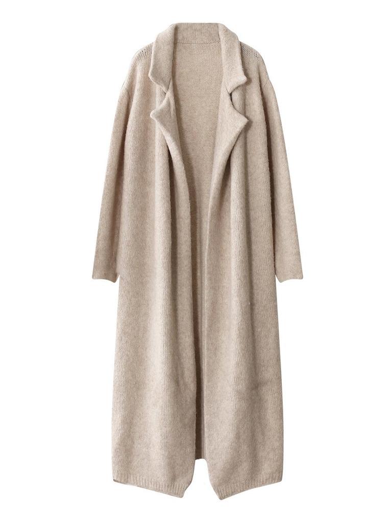 2025 Spring Autumn Loose-fitting Gentle Style Women's Knit Cardigan Sweater Three-Piece Set