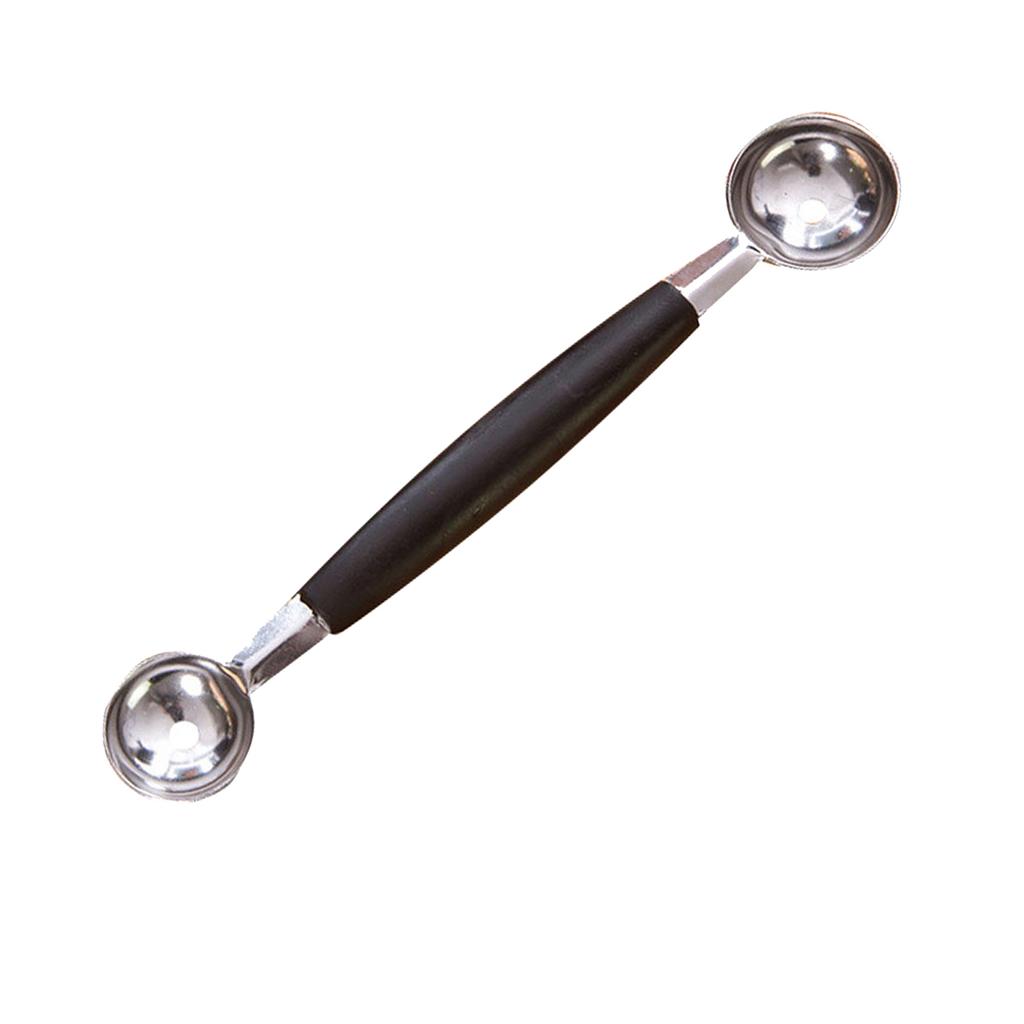 Fruit Scoop Stainless Steel Multi Purpose Portable Melon Baller Ice Cream Baller for Picnic Gathering