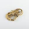 Fashion Rhinestone Based Shrimp Shaped Brooches For Women Clothing Coat Jewelry Accessries Gifts