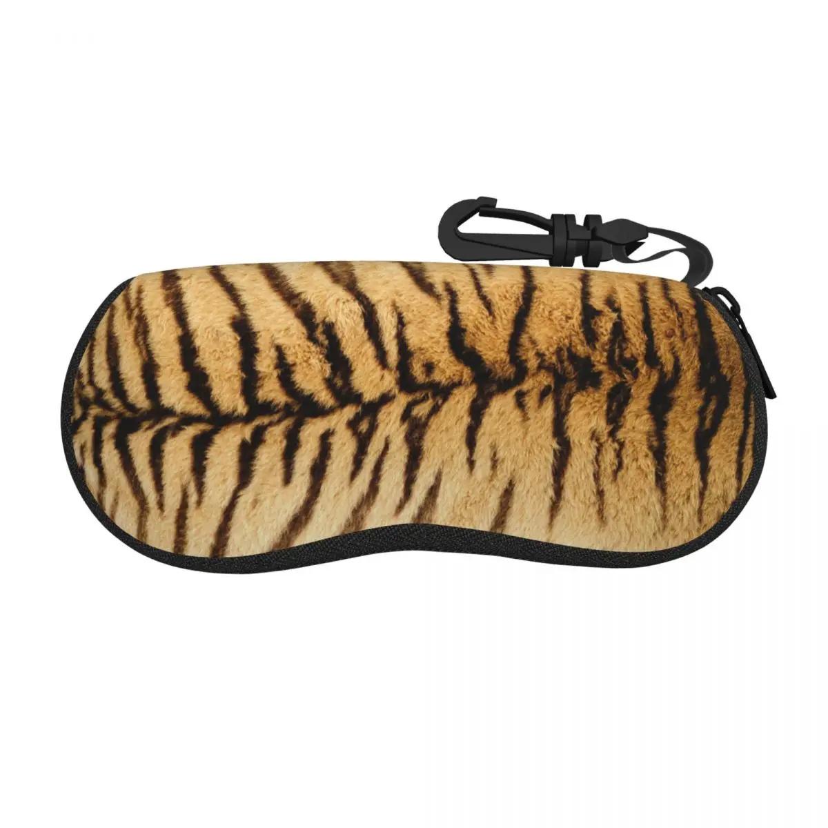 

Custom Tiger Fur Skin Print Eyeglass Glasses Case Men Women Soft Animal Texture Sunglasses Protective Pouch 5XL різнокольоровий