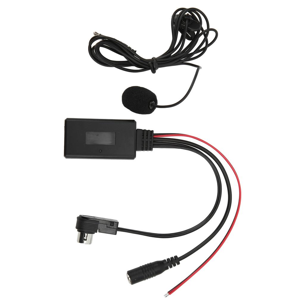 Bluetooth Aux Cable Audio Adapter for Alpine KCA121B AINET CDA9857 Smart Phone Microphone Handsree