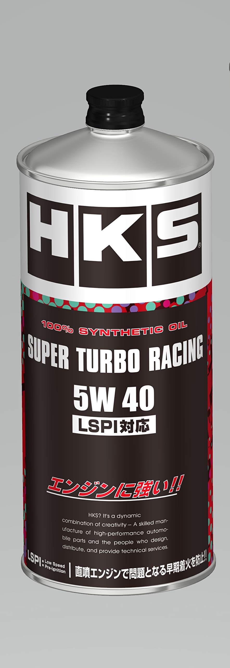 

HKS Super Racing Oil SUPER TURBO RACING 5W-40 1л 100% Синтетическое масло, Соответствует стандарту SN+, Совместимо с LSPI, Номер детали 52001-AK124