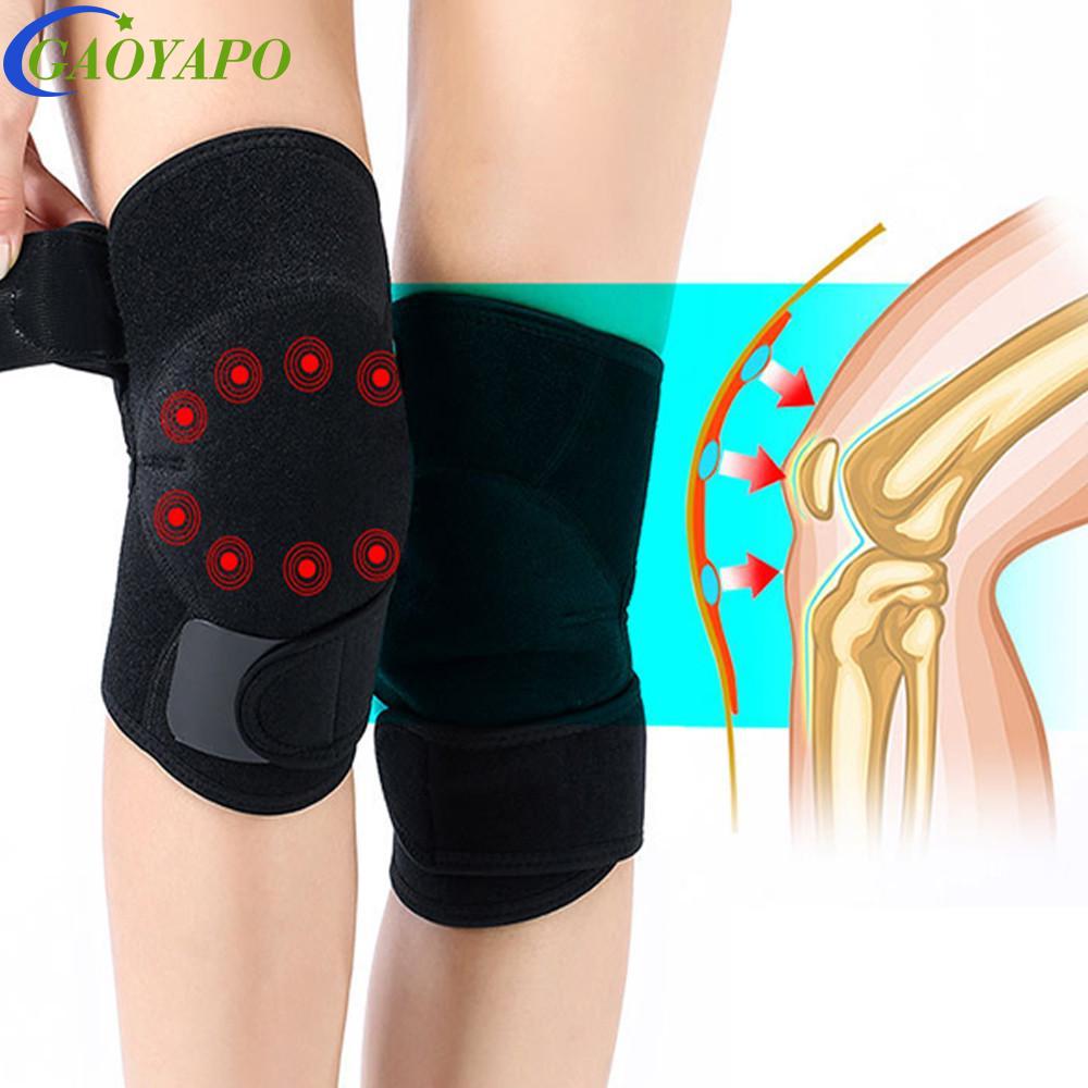 1 Pair Tourmaline Magnetic Knee Brace For Men & Women- Self-Heating Knee Support For Sports,Thermal Therapy Knee Pads For Warmth