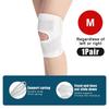 1/2 Stück atmungsaktive Kniebandage aus Netzstoff mit seitlicher Stabilität zur Linderung von Knie- und Meniskusschmerzen und zur Unterstützung bei Meniskusrissen