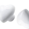 2 Ceramic Pieces Cabinet Drawer Pumps Door Pimples And Handles for Cupboard Children
