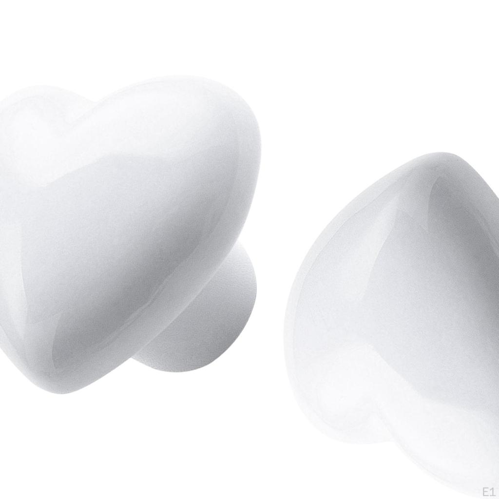 2 Ceramic Pieces Cabinet Drawer Pumps Door Pimples And Handles for Cupboard Children