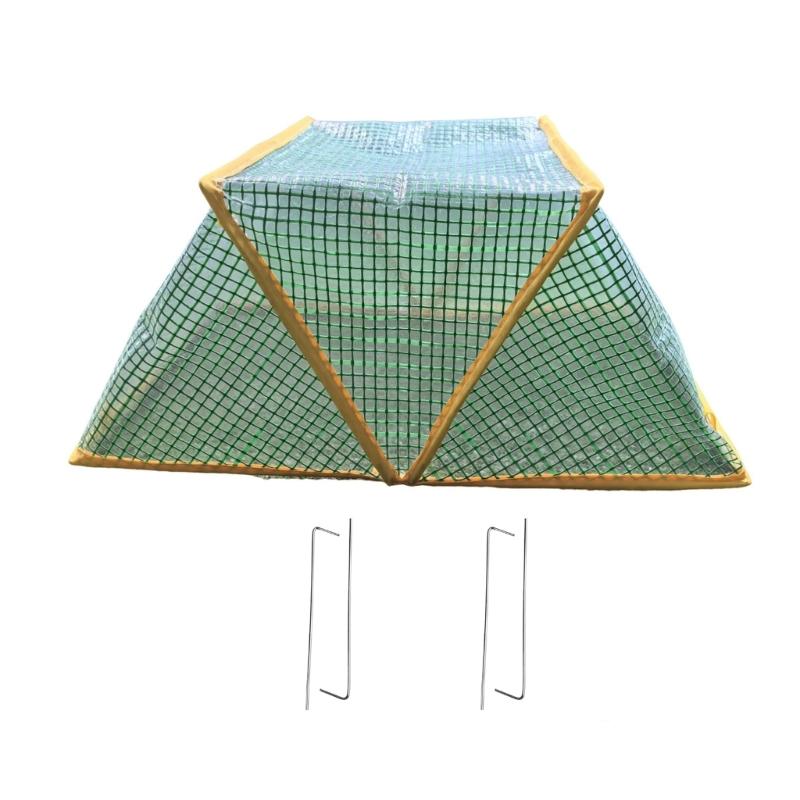 Portable Gardening Shelter Raised Garden Bed Frosts Covers for Healths Plant Growth and Germination