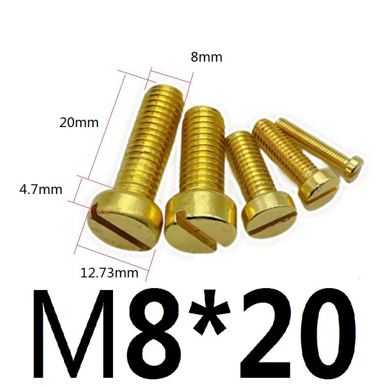 M 2,5 3 4 5 6 8 10 12 Metrisch X 4-25mm Länge Messing Senkkopf Schlitzschraube Bolzen