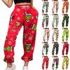 Women's Casual Pants High-waisted Belted Jogging Pants With Pockets