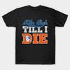 Men Black Print T-shirt Denver-Broncosdenver-Broncos No-Cut Transfer Paper Print Cotton Tshirt