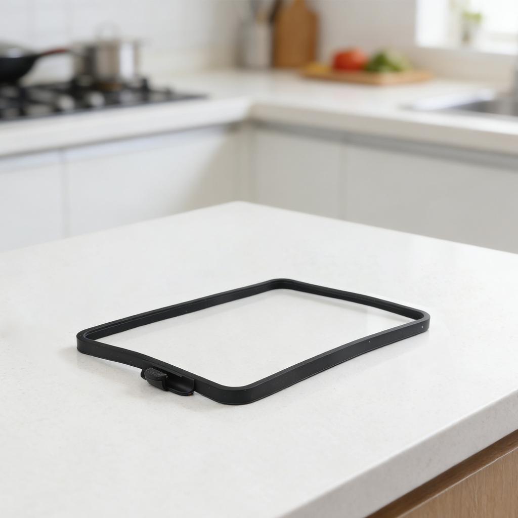 Screen-Mounted Silicone Frame for TM7 with Pen Slot Supporting Real-Time Interaction and Consistent Edge Protection