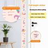2M Height Child Growth Chart Waterproof Height Measuring Tape Height Measurement Sticker  Home Use