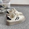 Thick-soled heightening little white shoes women's 2025 spring and summer new retro soft baseplate shoes casual versatile sports moral training shoes