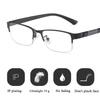 Strength: -0~-4.0x Photochromic Myopia Glasses Black+Blue Anti Eyestrain Reading Glasses  Readers