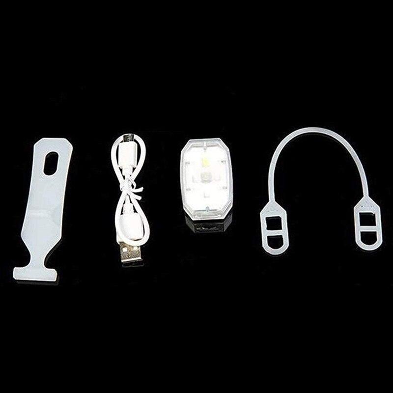 Bicycle Rear Light USB Rechargeable Night Running Arm Lamp Bicycle Equipment