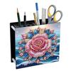 DIY Diamond Painting Kit Special Shape Diamond Pen Container Office Supplies Storage Box Rhinestone Art Desk Organizer for Desk