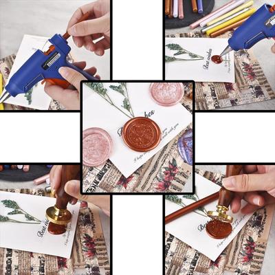 Seal Wax Sticks For Melting Glue Gun Sealing Wax Sticks Wedding Party Invitation Sealing Wax For Fashion Gift Decoration