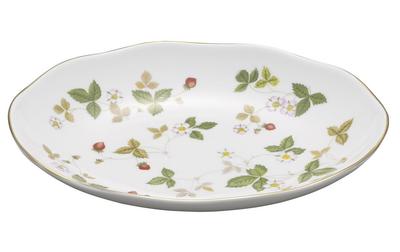 Wedgwood Wild Strawberry Oval 25 X 19 Wedding Product 50105509911 [Officially Imported] Dish, Approx. Cm, Gift, Number