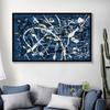 Jackson Pollock Abstract Oil Canvas Painting Color Modern Posters and Prints Wall Art Picture for Living Room Home Decor Cuadros