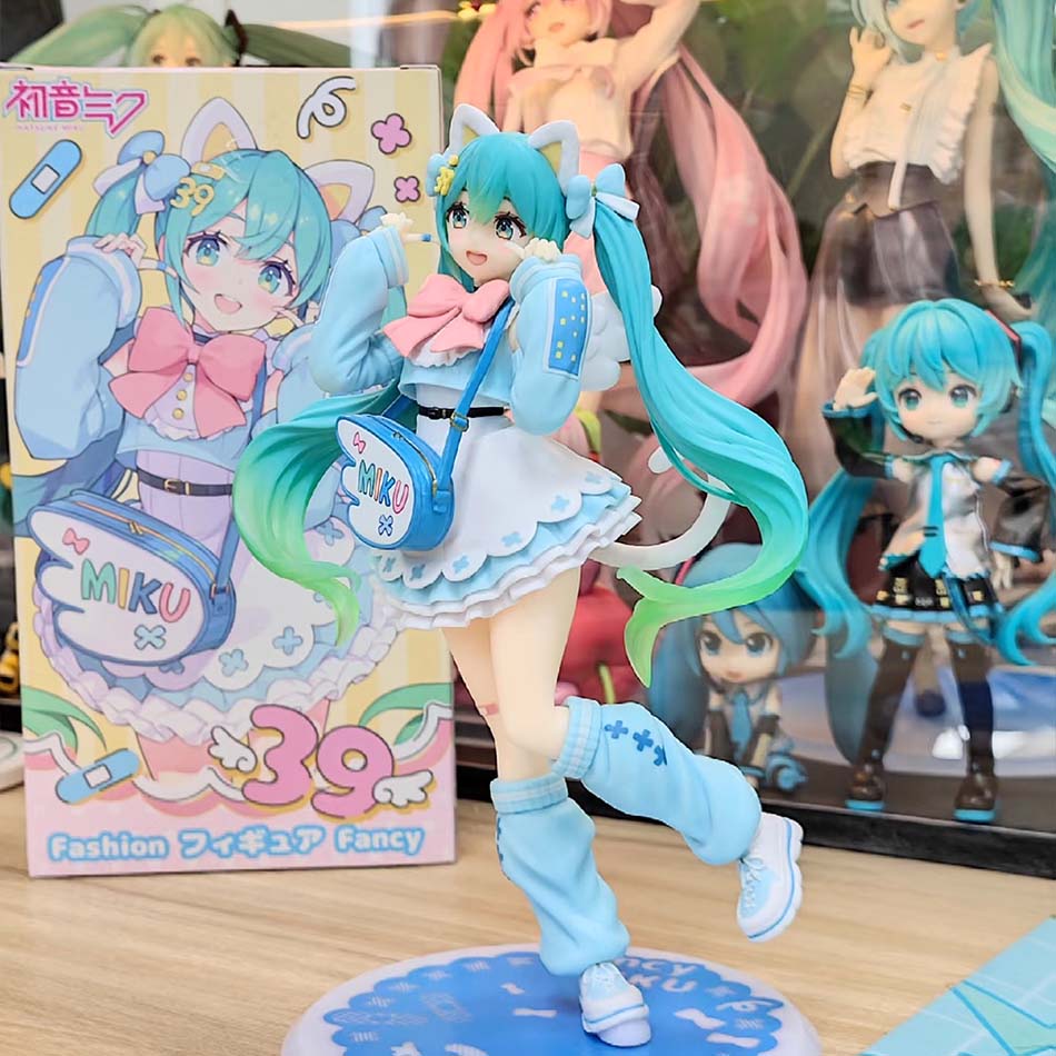 2026 Hot Genuine Original In Stock Fancy Ver Hatsune Miku Fashion Figure Anime Figure Model Collector Figurine Toys