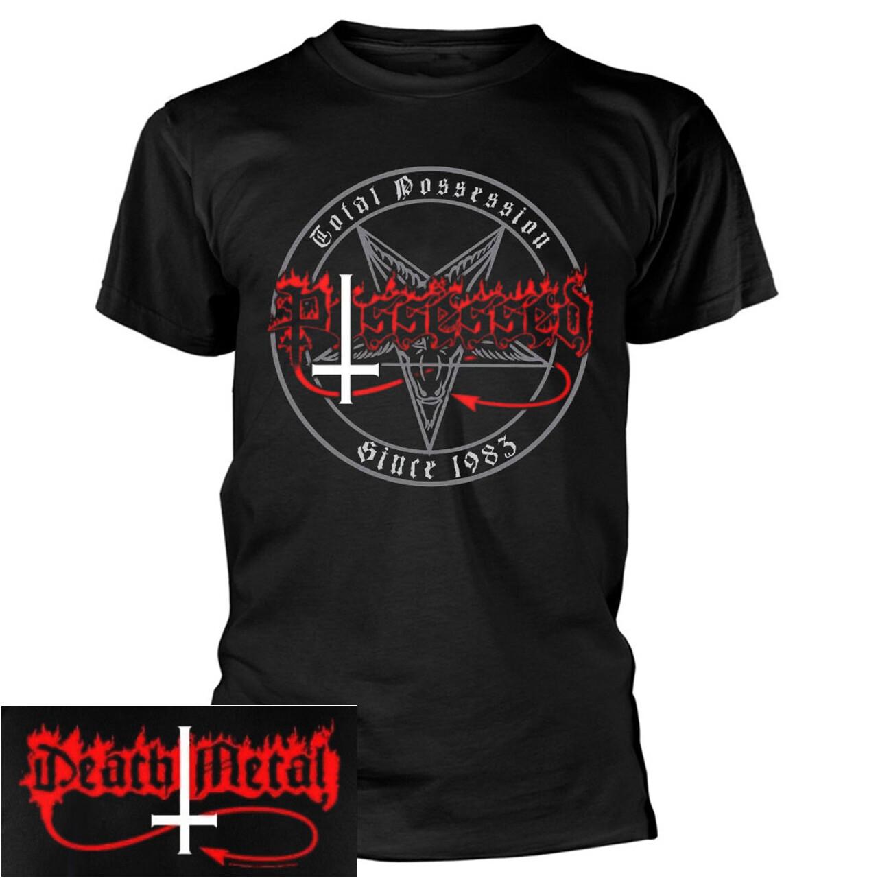 26 Possessed Total Possession Shirt S-XXL T-Shirt Official Metal Band Tshirt Unisex T-Shirt L