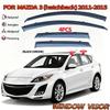 Mazda 3 Hatchback Rain & Sun Visor for MK2-BL 2011-15