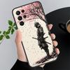 Japanese Samurai Sword  Anime Phone Case For Samsung A17 A55 A16 A56 A35 A15 A53 A54 A33 A34 A25 A05S A52 A52S A07 A26 A06