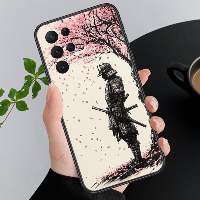 Japanese Samurai Sword Anime Phone Case For Samsung A17 A55 A16 A56 A35 A15 A53 A54 A33 A34 A25 A05S A52 A52S A07 A26 A06