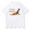 Monkey Punch Graphic T Shirts Baby Monkey Holding Plush Toy Clothing Animal Lover Gift Cotton Tee Cute Cozy Unisex Tshirts YK