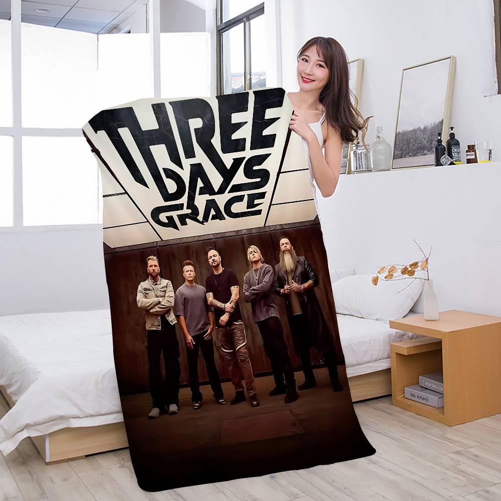 

Rock Band T-three Days G-grace Пляжное полотенце Цветные банные полотенца Для девочки Микрофибра Быстросохнущее Без песка Пляж Йога Спа W40*H60(CM)