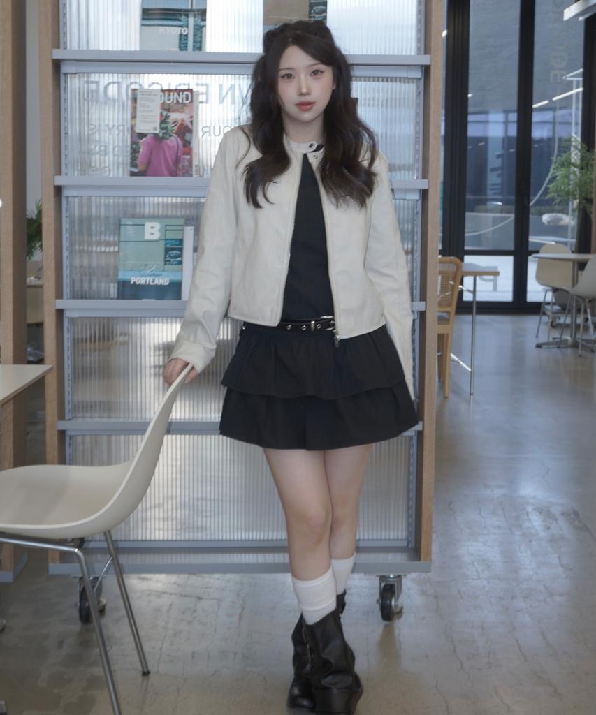 MIXXO Frill Layered Dress_Miwowg309C