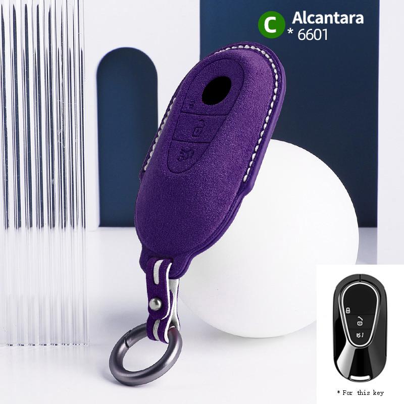 For Mercedes Benz Glc 300L Glc 260L C260L C20 Class Car Key Case Protectors Accessories Keychain Cover Shell 2020 2025 2025 2025
