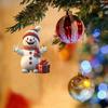Christmas Decoration Pendant Cartoon Christmas Snowman Pendant Home Garden Christmas Tree Pendant Party Decoration Decoration
