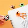 3D Stereo Kawaii Cartoon   Bookmark Wacky Bookmark Student Gift 4PCS