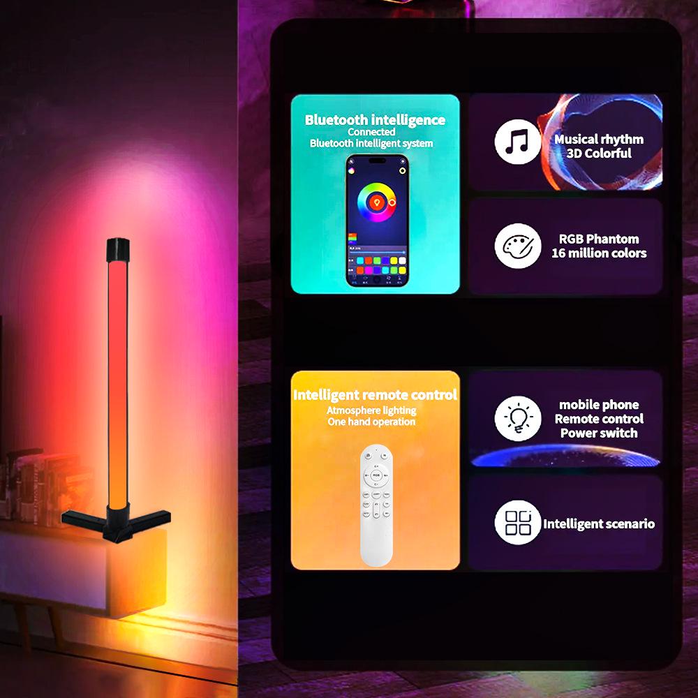 Dreamy Marquee Smart RGBIC Corner Floor Lamp with APP Remote Control - Night Light & Home Decor