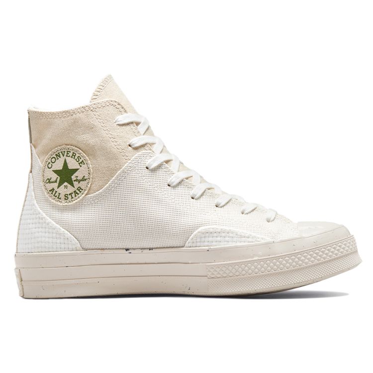 Converse Chuck 70 Crafted Canvas Natural Unisex Sneakers White Desert-Sand Treeline 172831C
