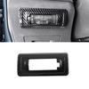 Carbon Fiber Headlight Switch Button Cover Trim For Isuzu D-Max Dmax 2023 2024