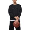 Li Ning Casual Sports Crew Neck Pullover Long Sleeve Sweatshirt Unisex Sweatshirt Black AWDT941-1