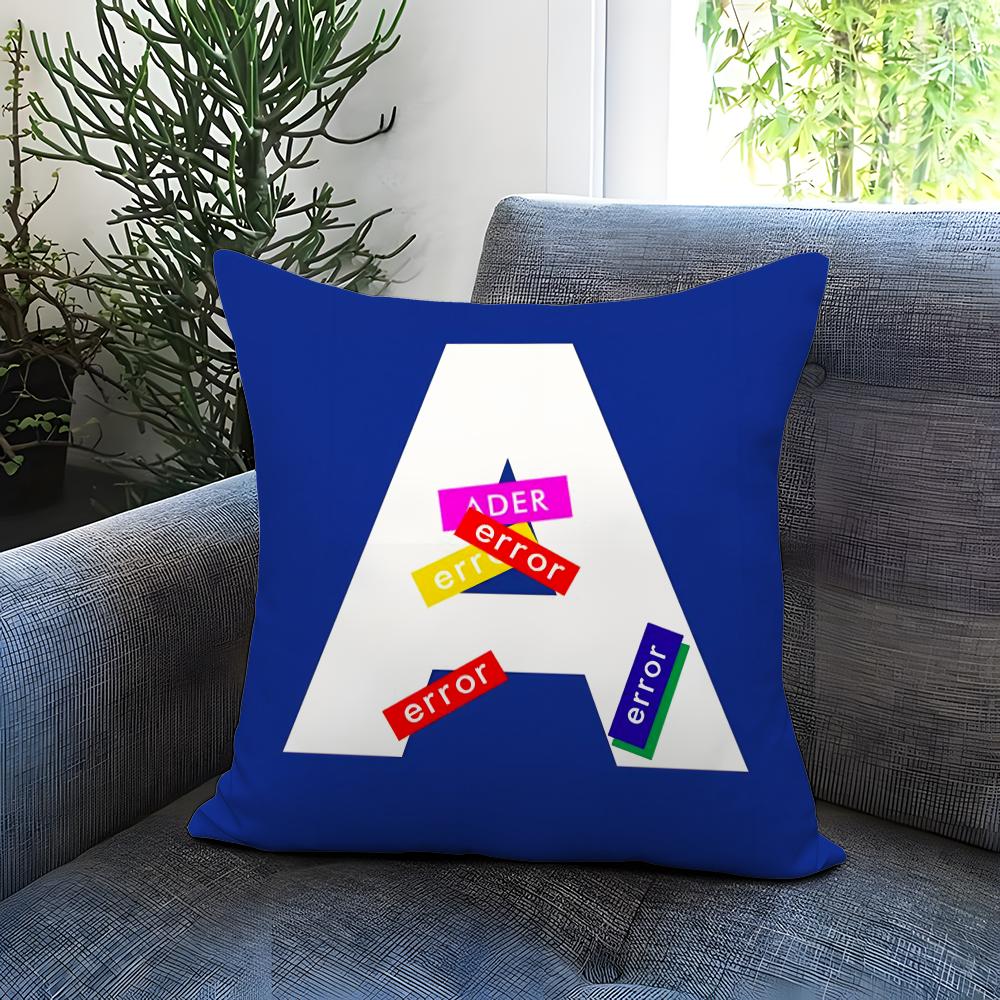 A-Ader E-Error Cushion Cover Comfortable Reversible Pillow Cover Ideal for Car Sofa Bedroom & Beyond