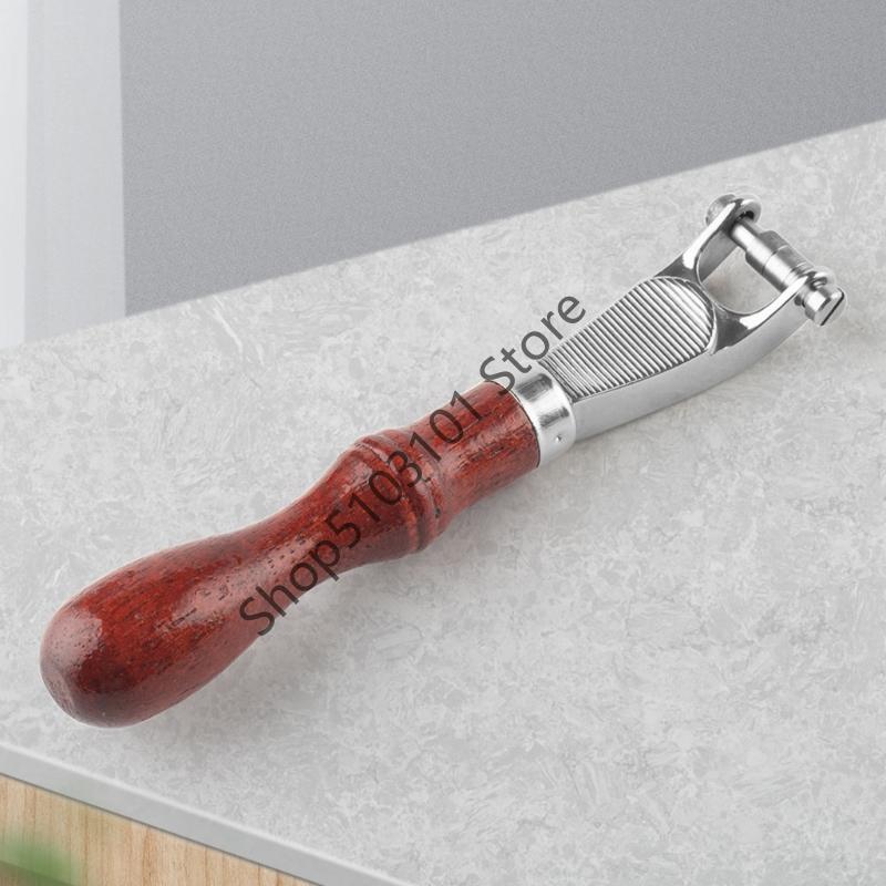 X6HE Multipurpose Craft Tool Handle for Leatherworking Embossing and Projects Featuring Comfortable Grip