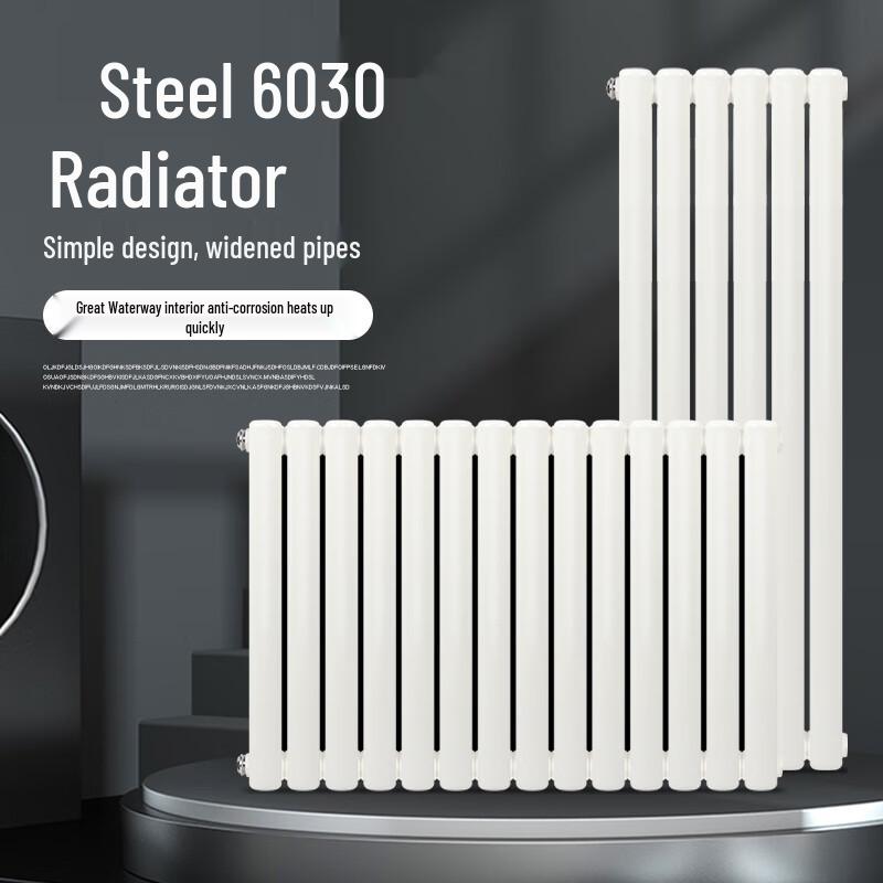 Xinyu XY6030 Wall-Mounted Carbon Steel Two-Column Radiator