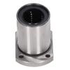  25UU Linear Motion Bearing, 25mm Inner Diameter   Bearing with   Flange for Equipment, Machine   Rod Column
