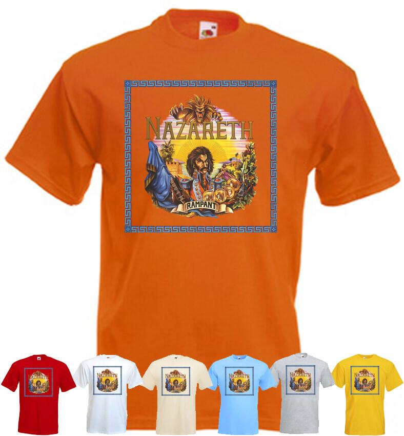 26 Nazareth Rampant t-shirt hard rock band all colors all sizes S-5XL Unisex T-Shirt M
