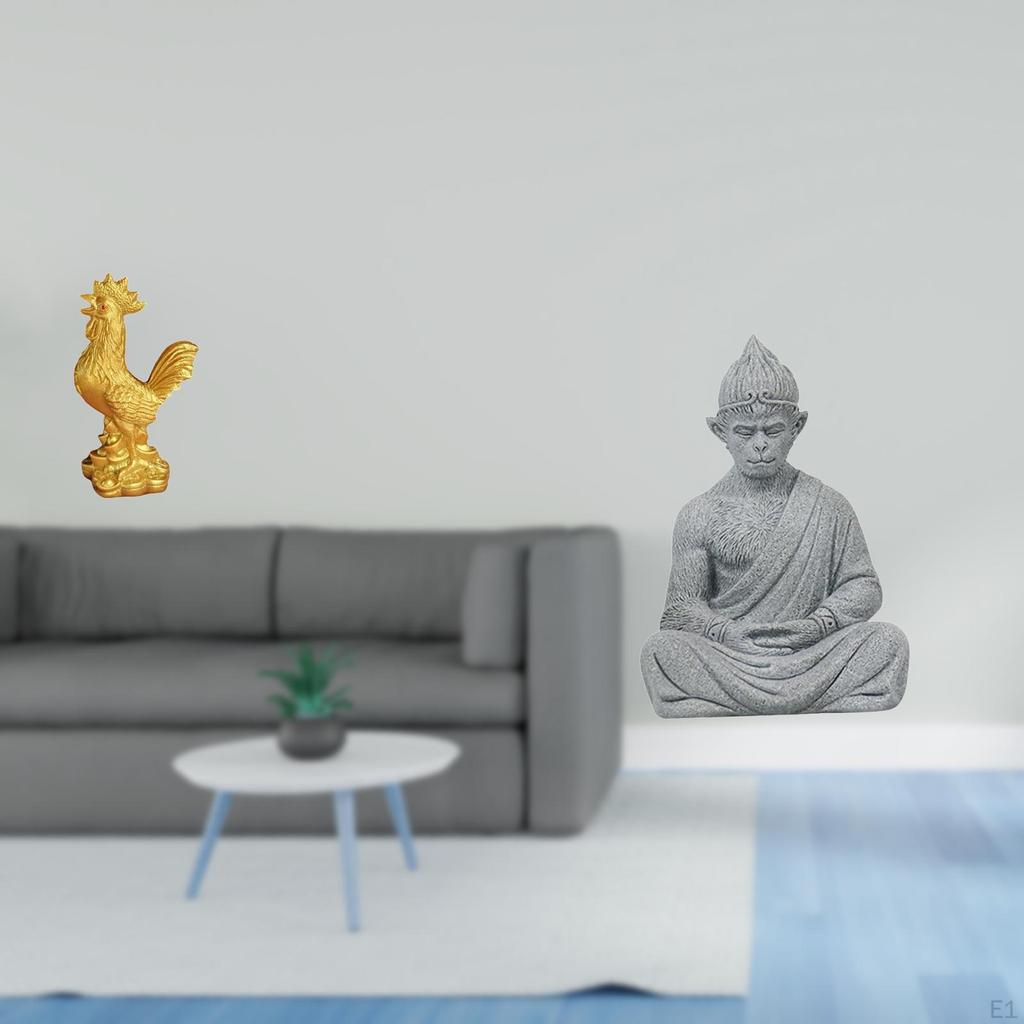 Chicken Figurine Feng Shui Decor Home Decorations Statue Sculpture for Birthday Anniversaries Hotel